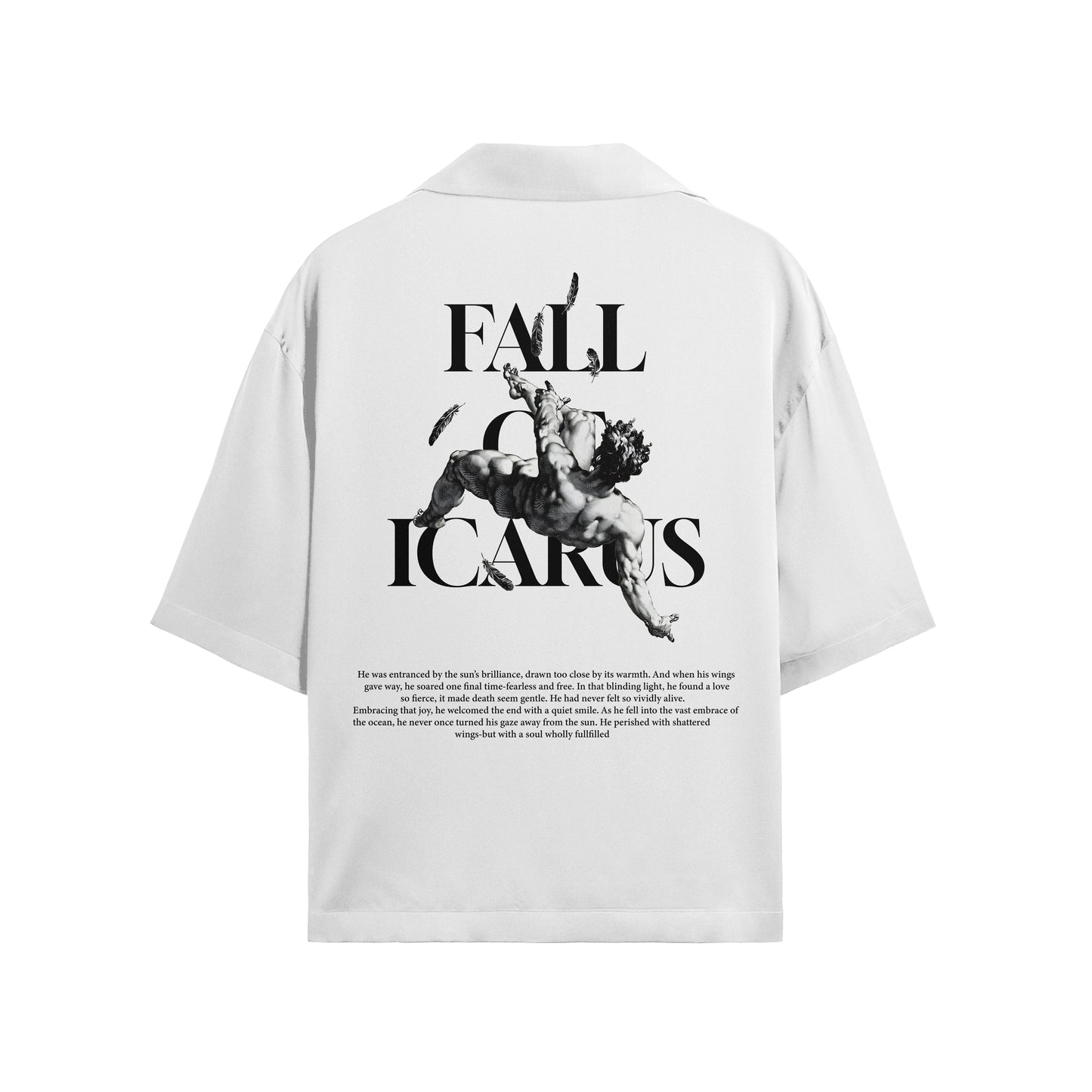 Fall Of Icarus Oversized Shirt