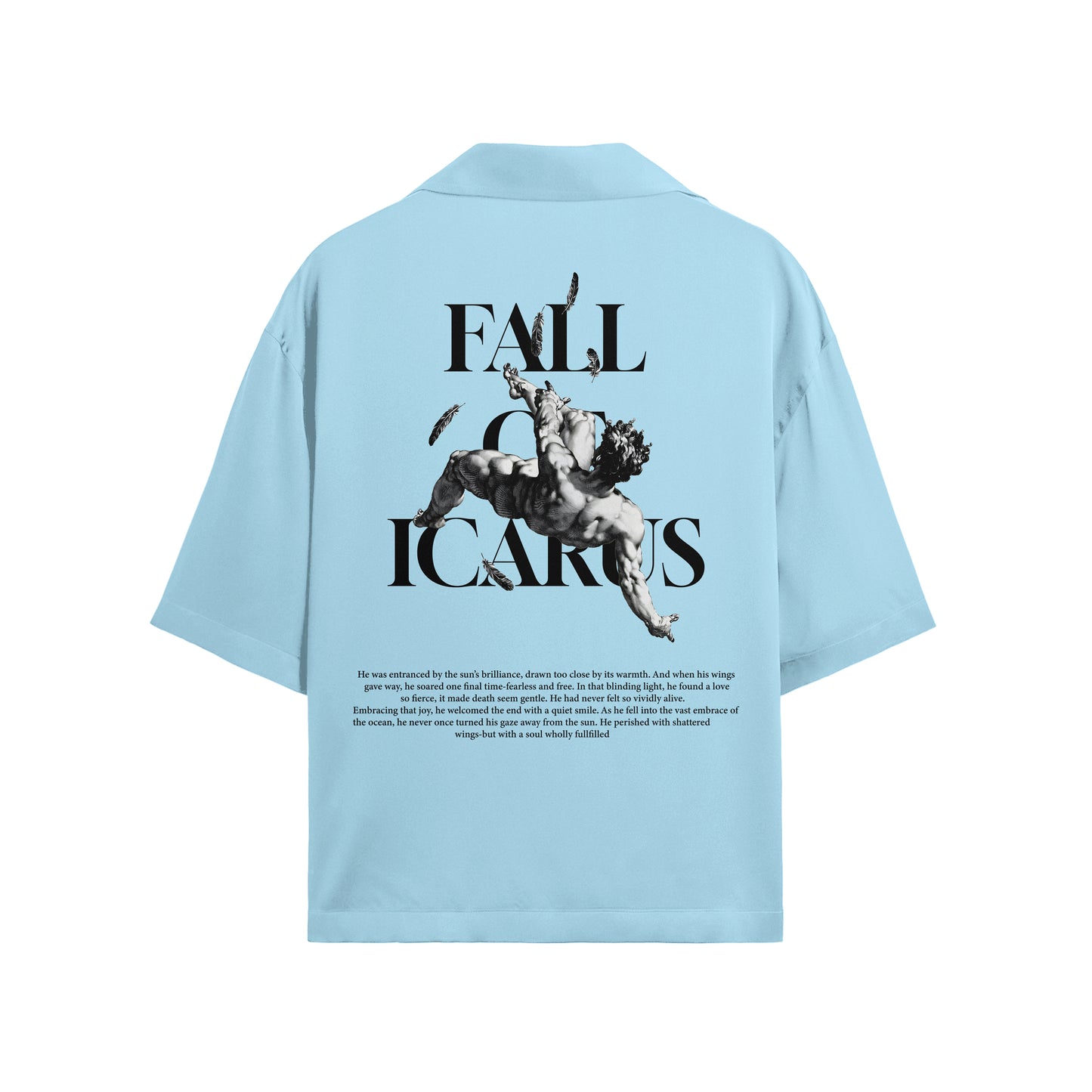 Fall Of Icarus Oversized Shirt